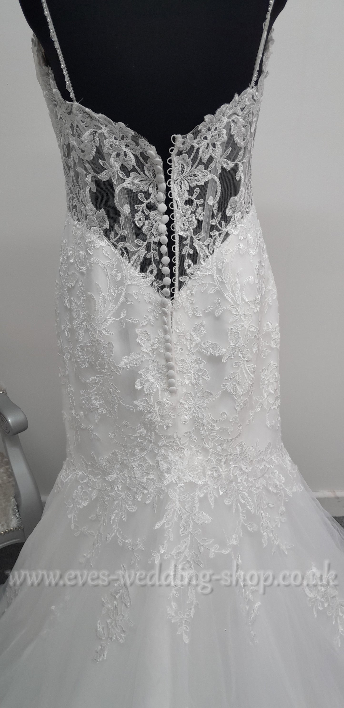 Rebecca Ingram ivory wedding dress UK 12