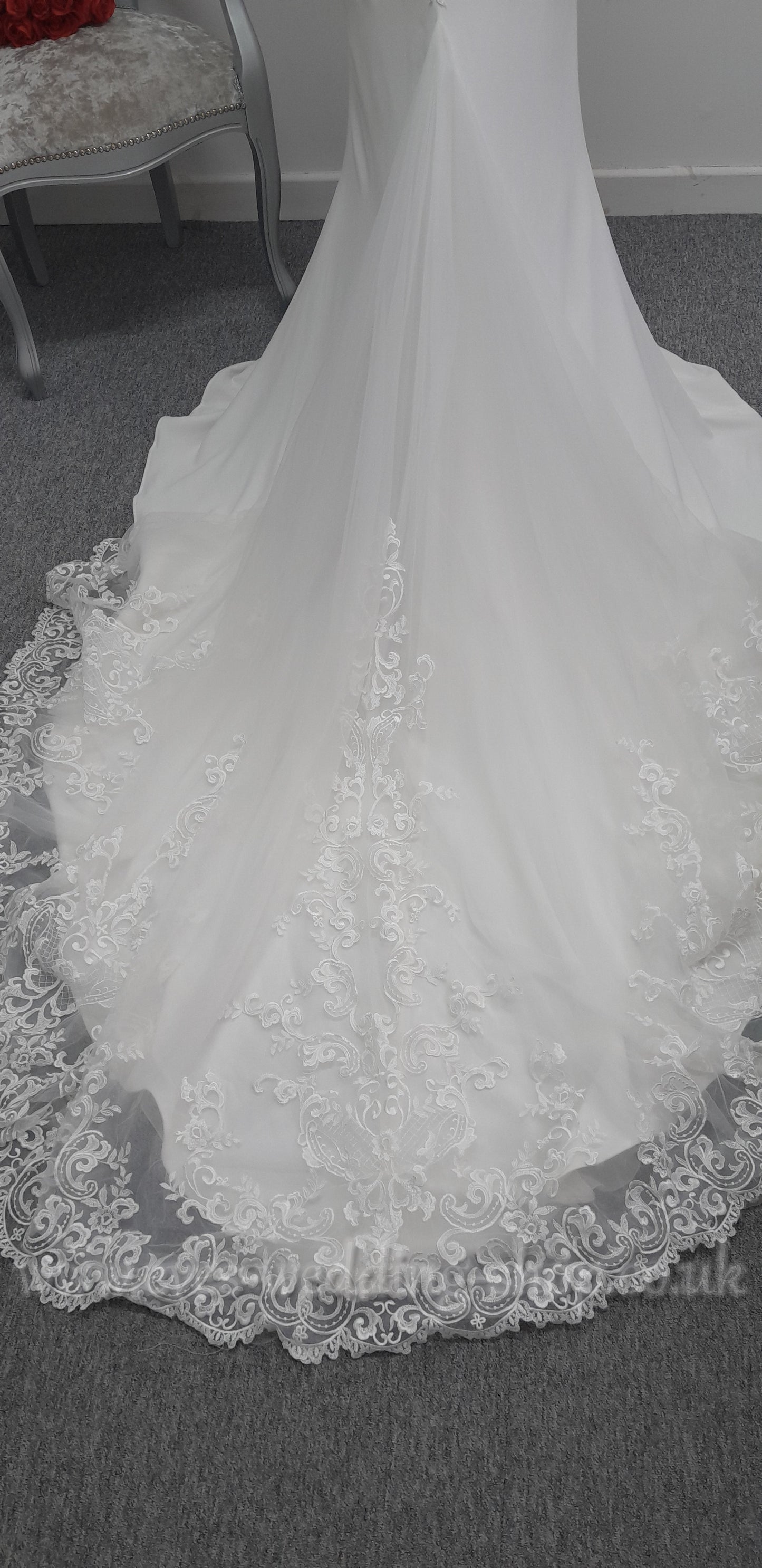 Nicole Spose ivory wedding dress IT 52 / UK 20-22