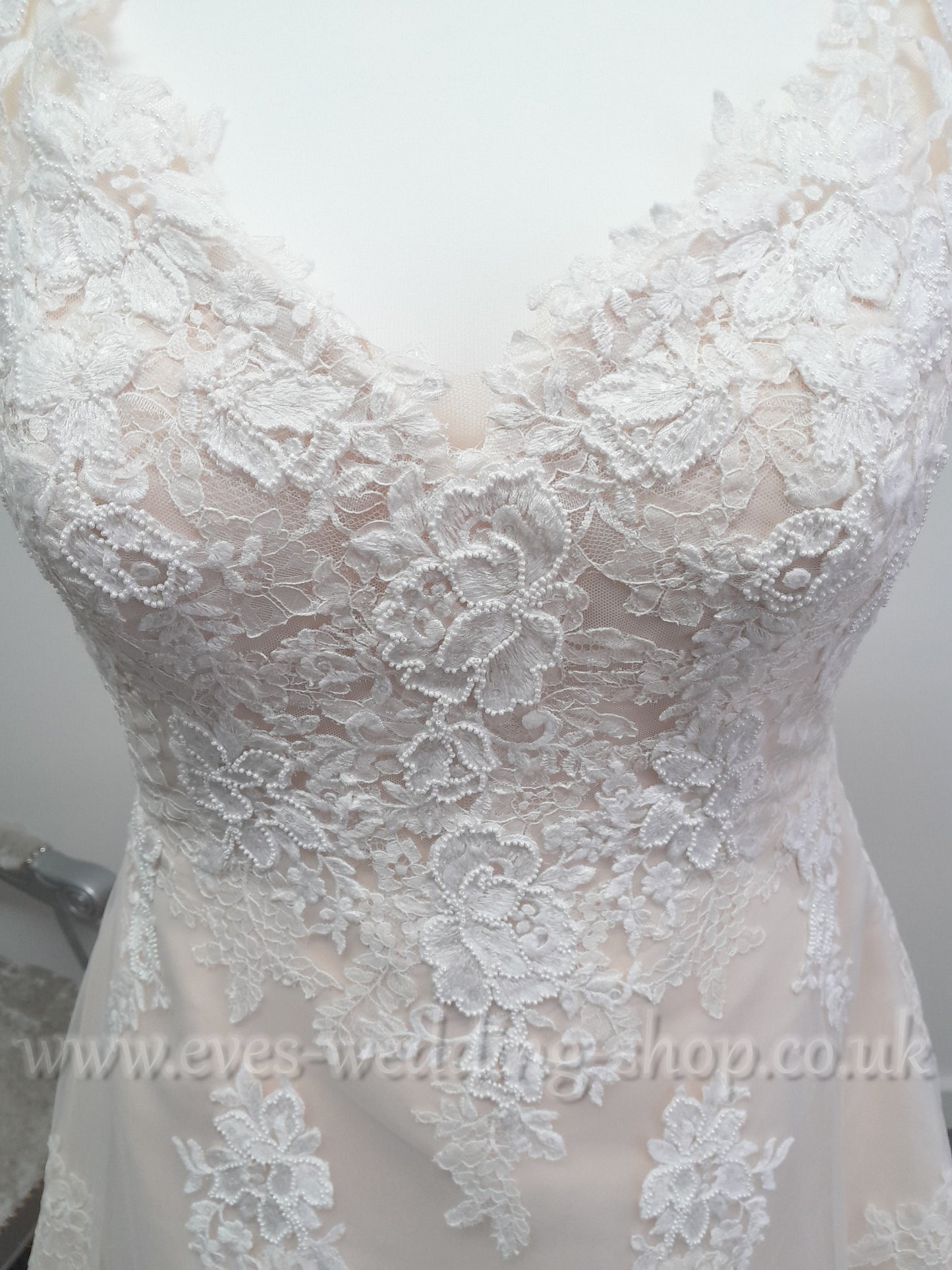 Ladybird 421054 ivory nude wedding dress UK 18