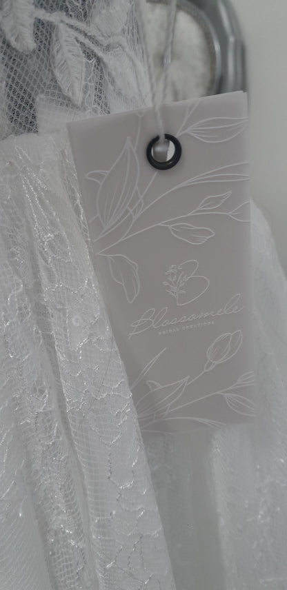 Blossomele by Lana Grace Bridal ivory lace wedding dress UK  8
