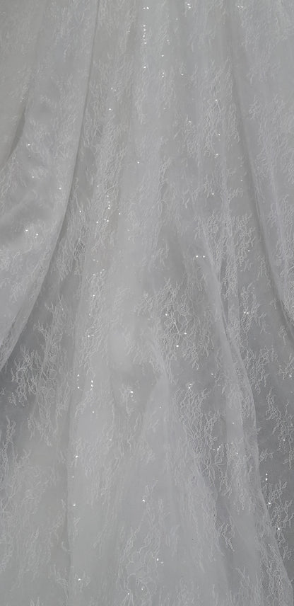 Lana Grace Bridal ivory lace wedding dress UK 10
