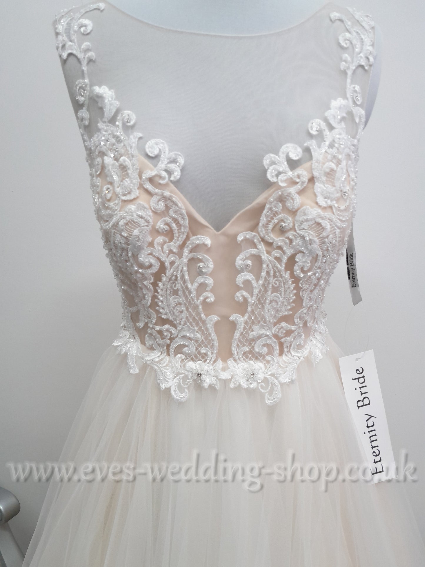 Eternity bride D5617  wedding dress UK 10