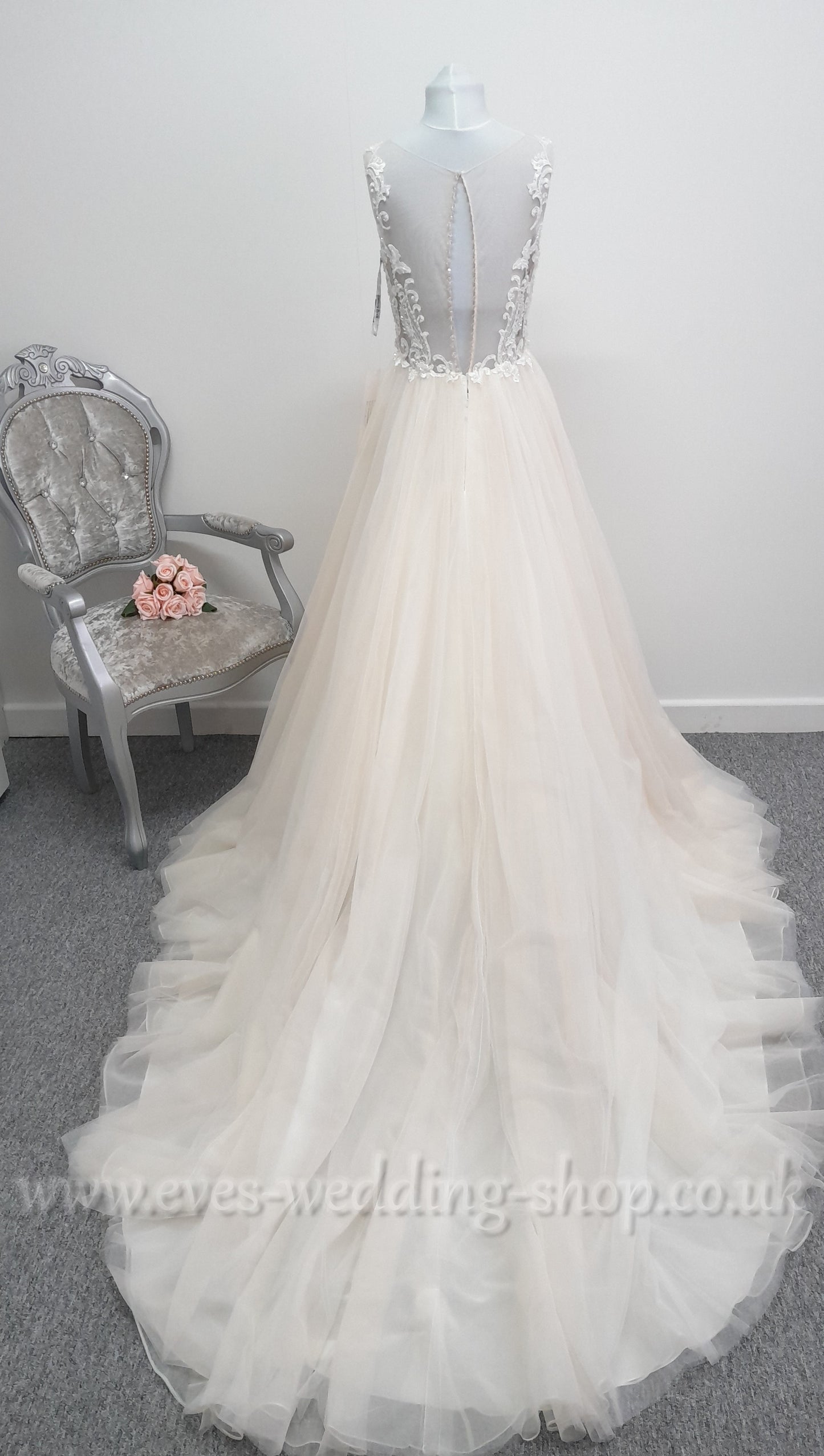 Eternity bride D5617  wedding dress UK 10