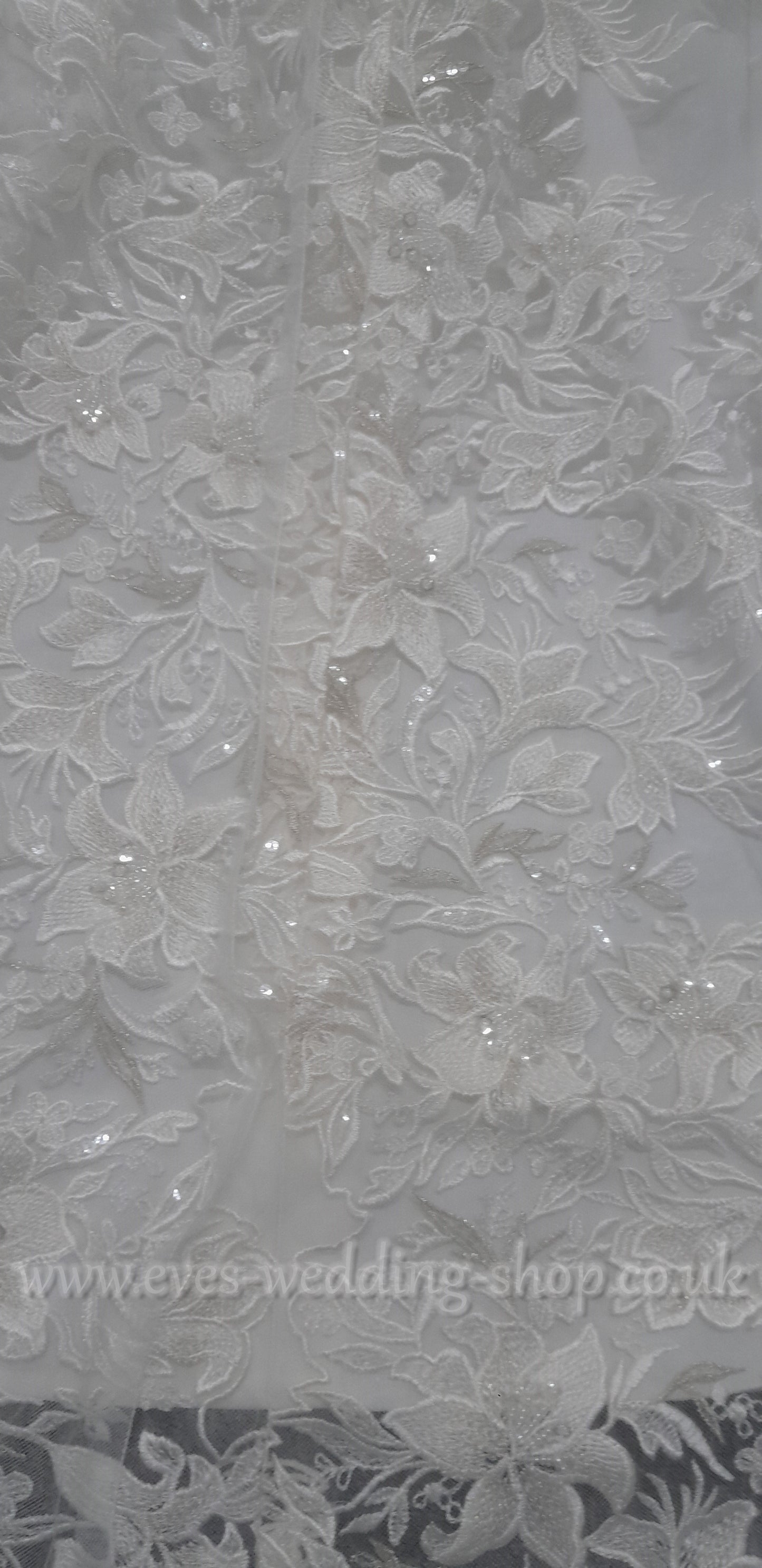 Charlotte Bridal ivory wedding dress UK 10