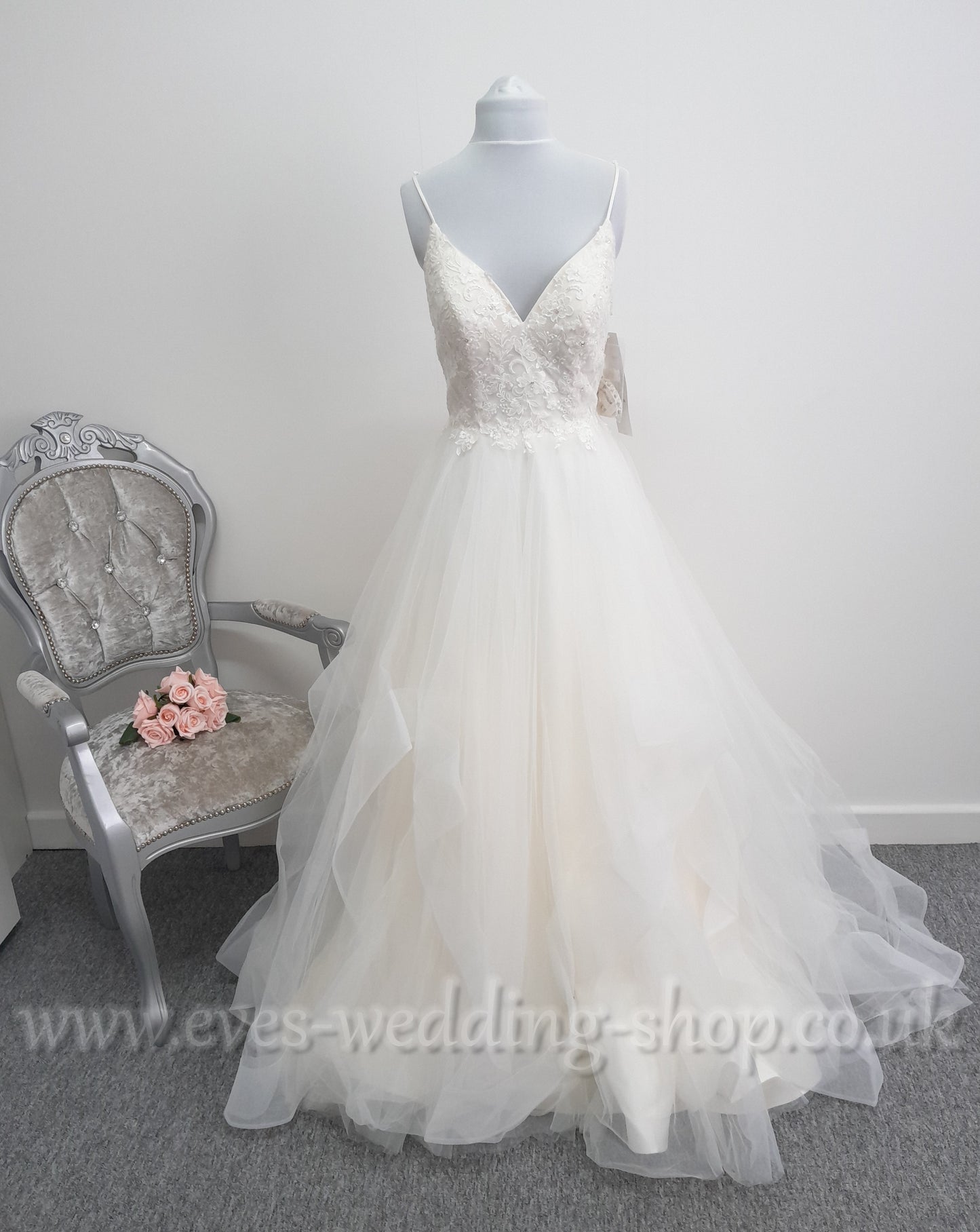 Eternity Bride ivory wedding dress UK 10