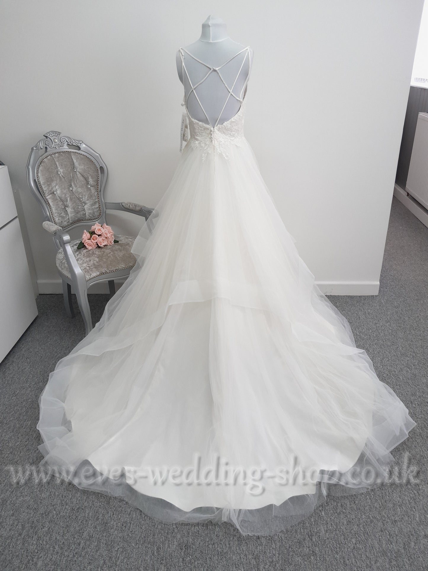 Eternity Bride ivory wedding dress UK 10