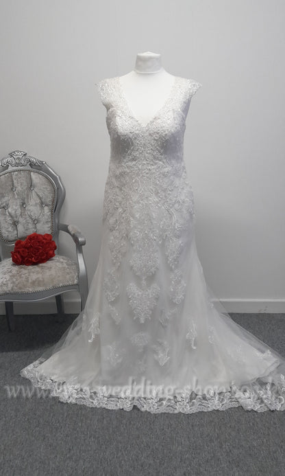 Romantica ivory wedding dress UK 20