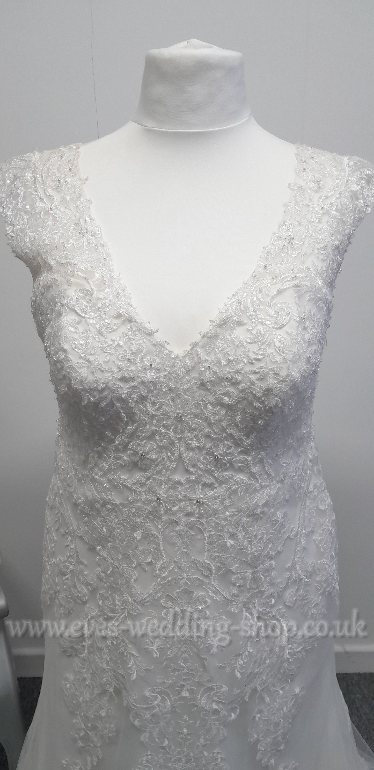 Romantica ivory wedding dress UK 20