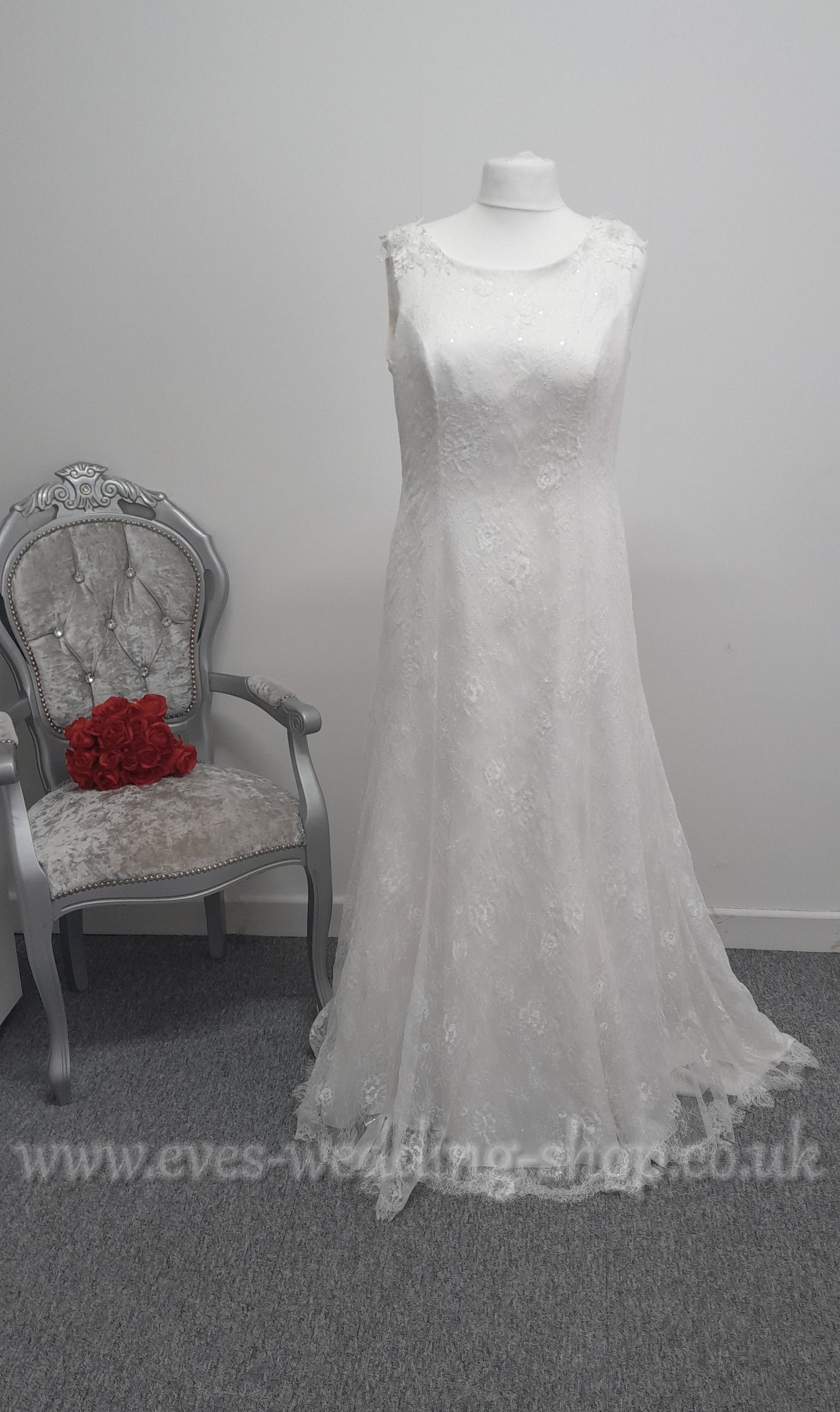 Bianco Evento wedding dress EU 46 /UK  18