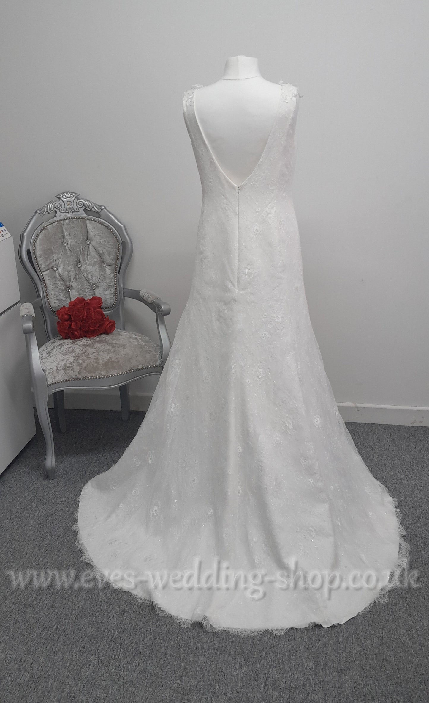 Bianco Evento wedding dress EU 46 /UK  18