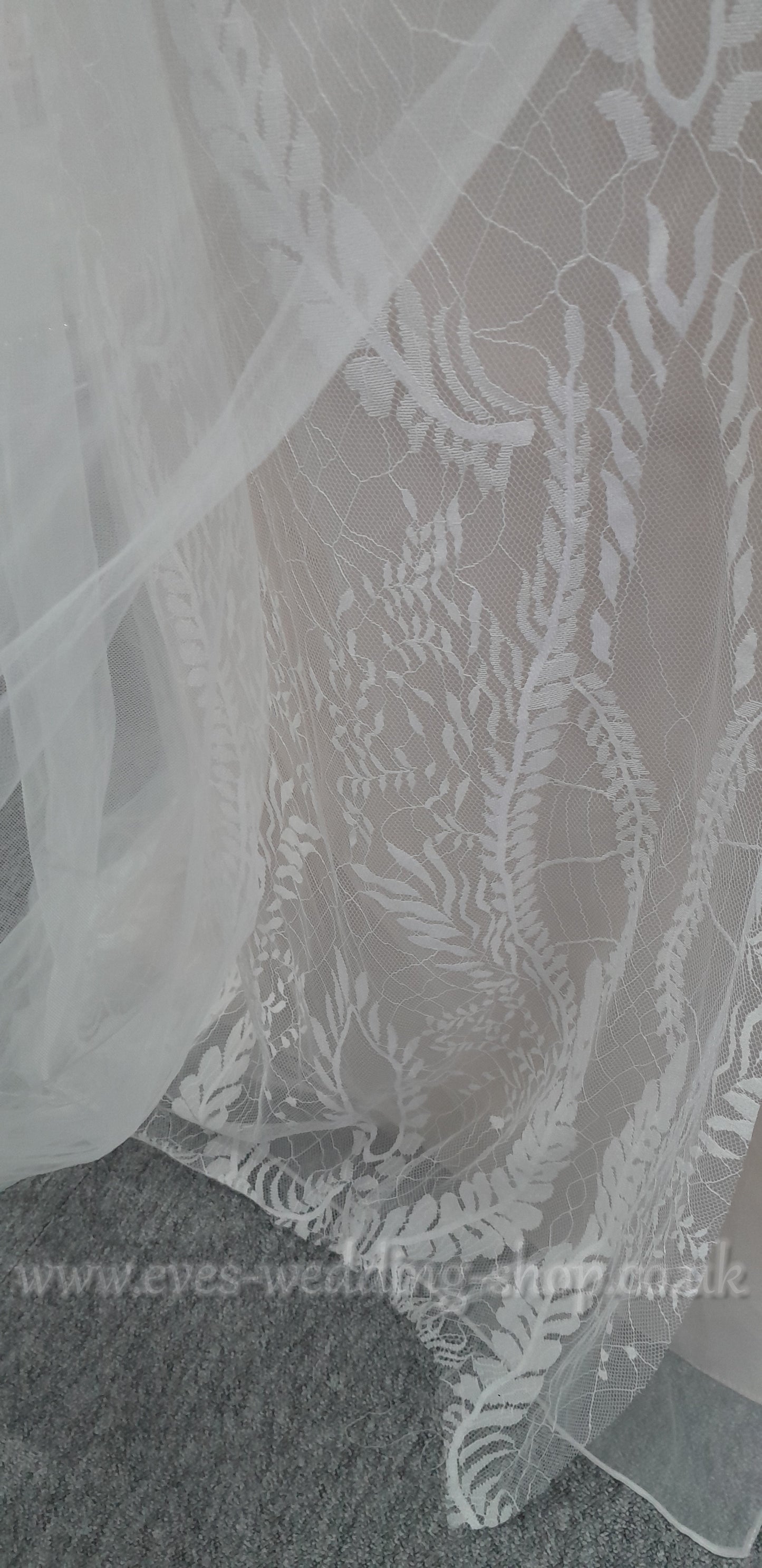 DB Studio ivory stone colour wedding dress US 16, UK 18