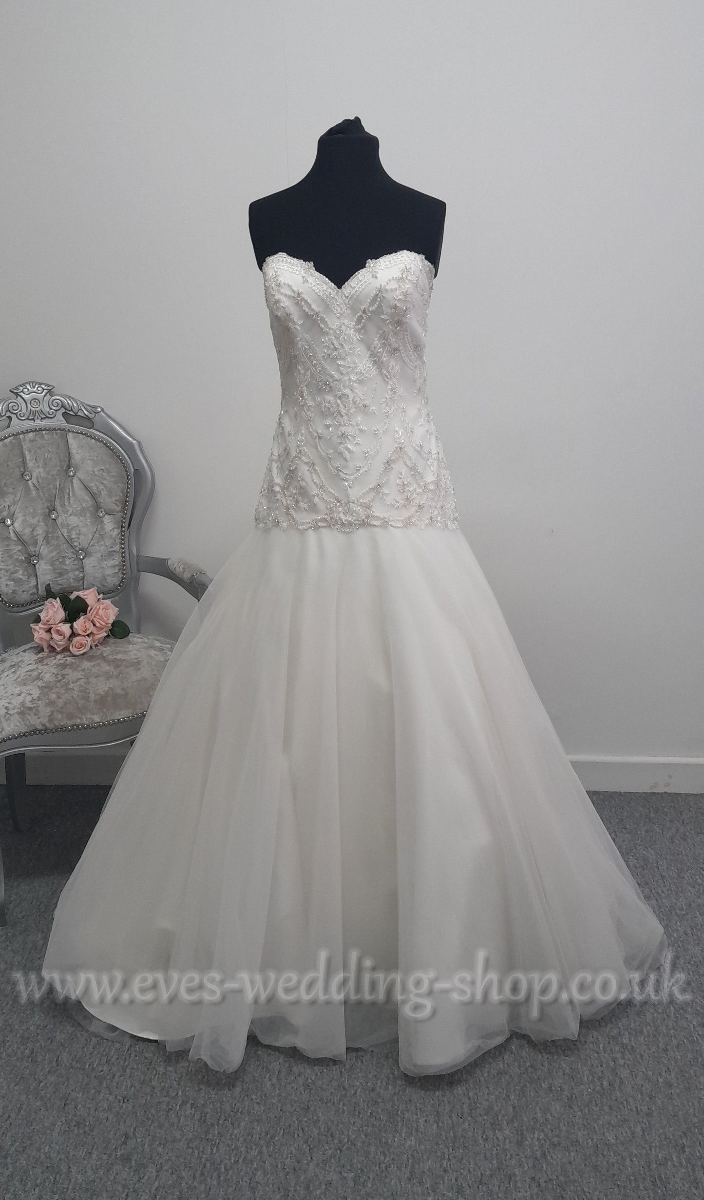 WTOO ivory wedding dress UK 12