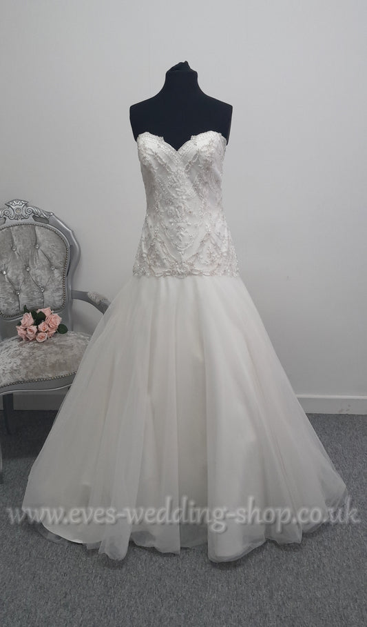 WTOO ivory wedding dress UK 12