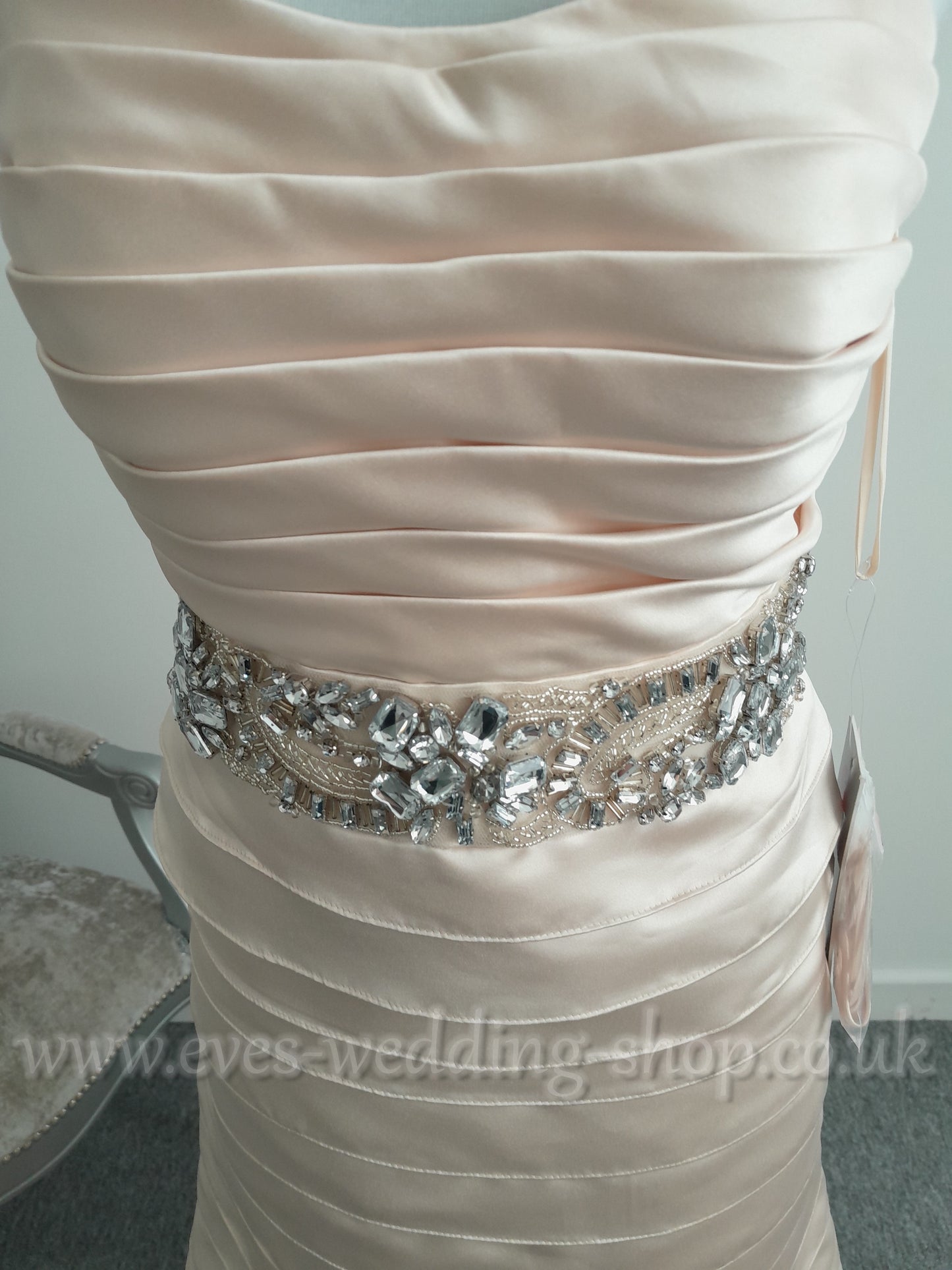 Beautiful gold Jovani prom / wedding dress Us 6 / UK size 10