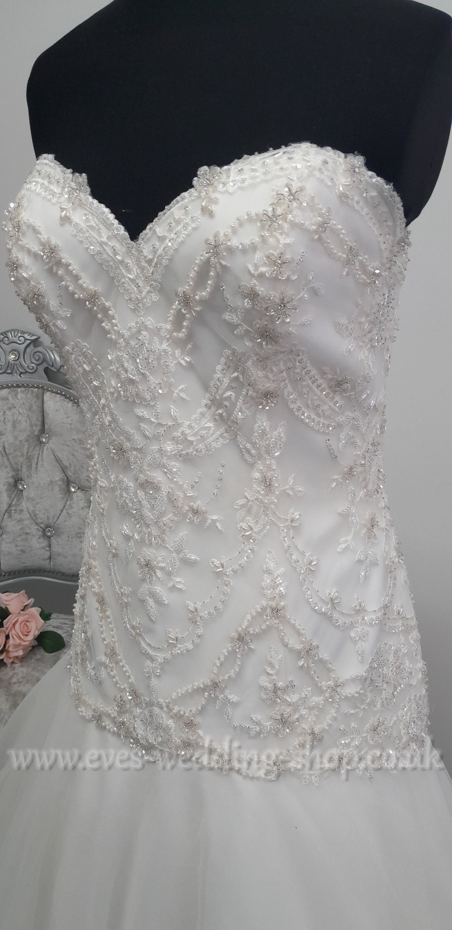 WTOO ivory wedding dress UK 12