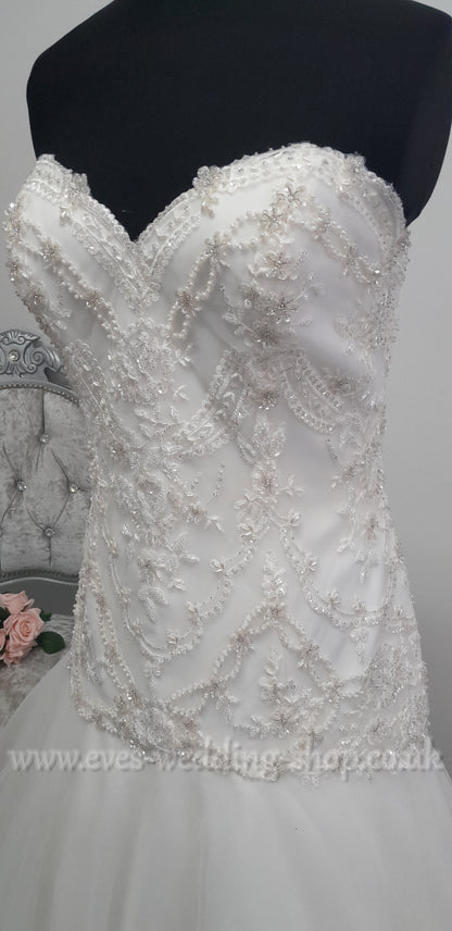 WTOO ivory wedding dress UK 12