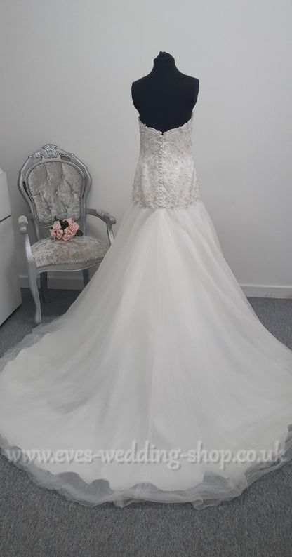 WTOO ivory wedding dress UK 12