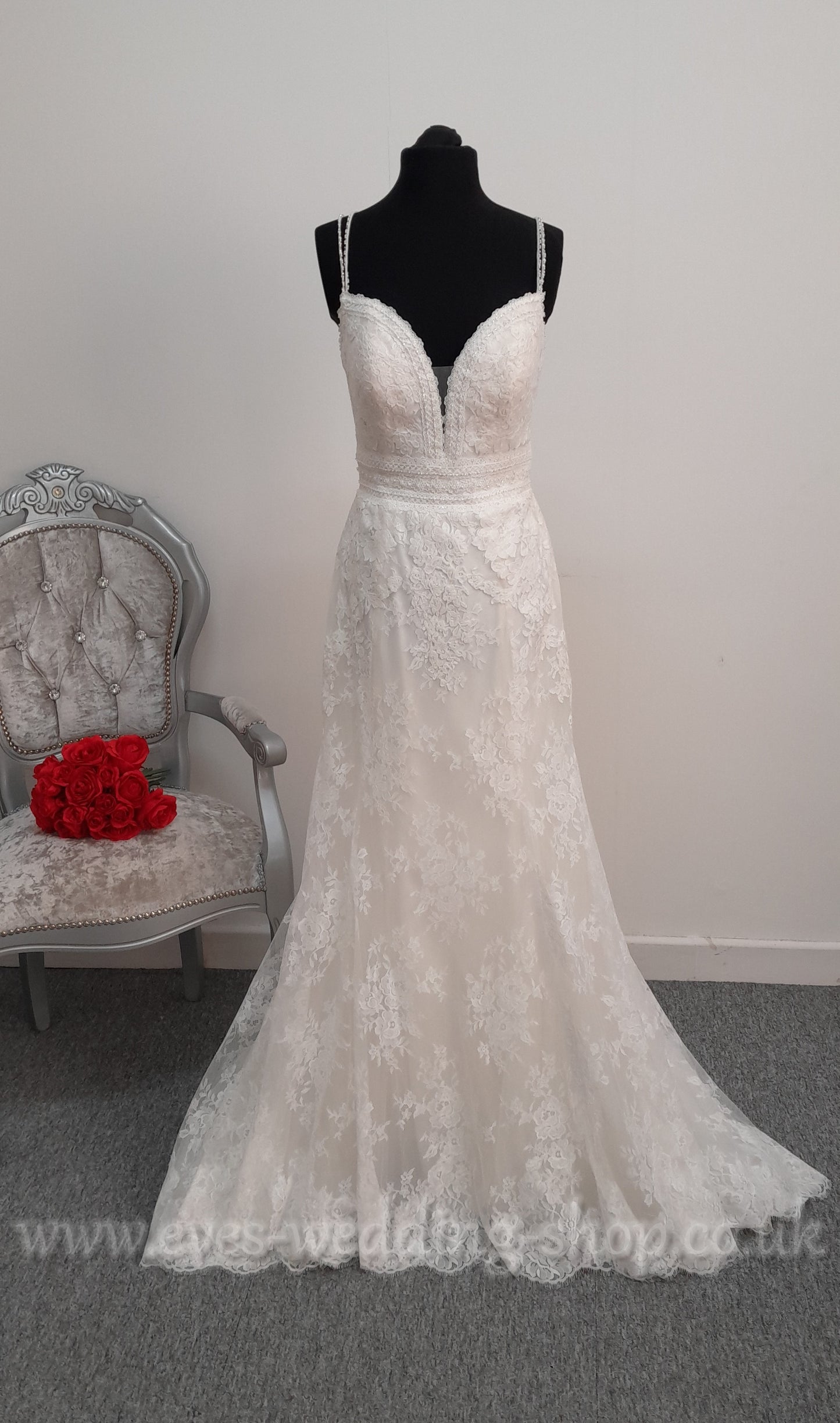 Ella Rose ivory wedding dress UK 10