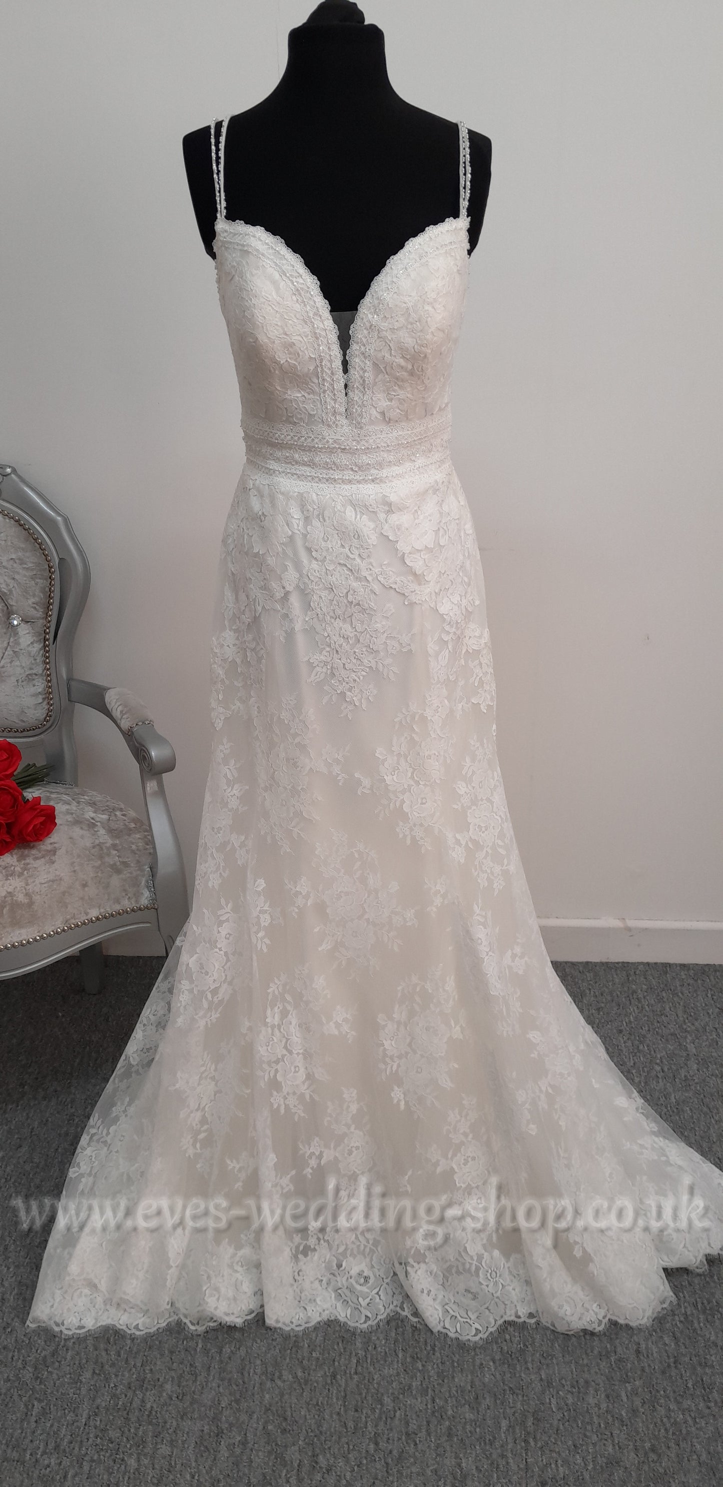 Ella Rose ivory wedding dress UK 10