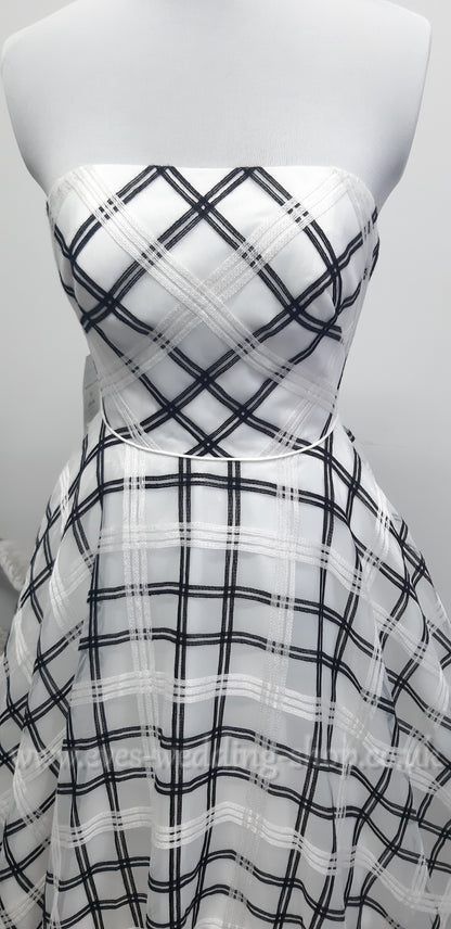 WTOO Rosalind style 11106 Caledonia plaid  wedding dress US 2, UK 4 with pockets
