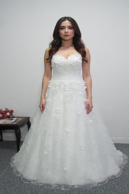 Amanda Wyatt ivory wedding dress  UK 12