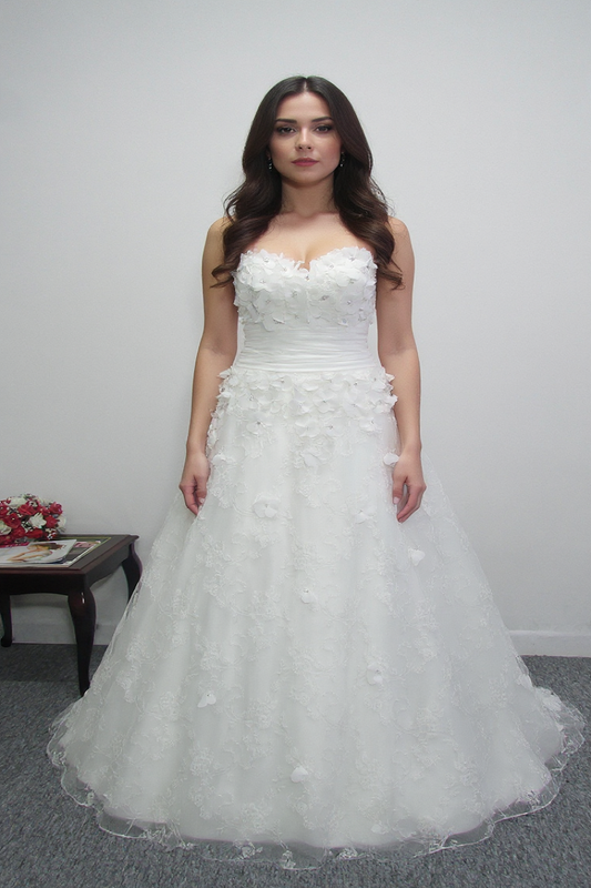 Amanda Wyatt ivory wedding dress  UK 12
