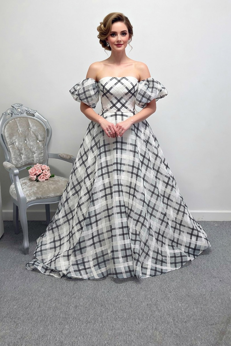 WTOO Rosalind style 11106 Caledonia plaid  wedding dress US 2, UK 4 with pockets