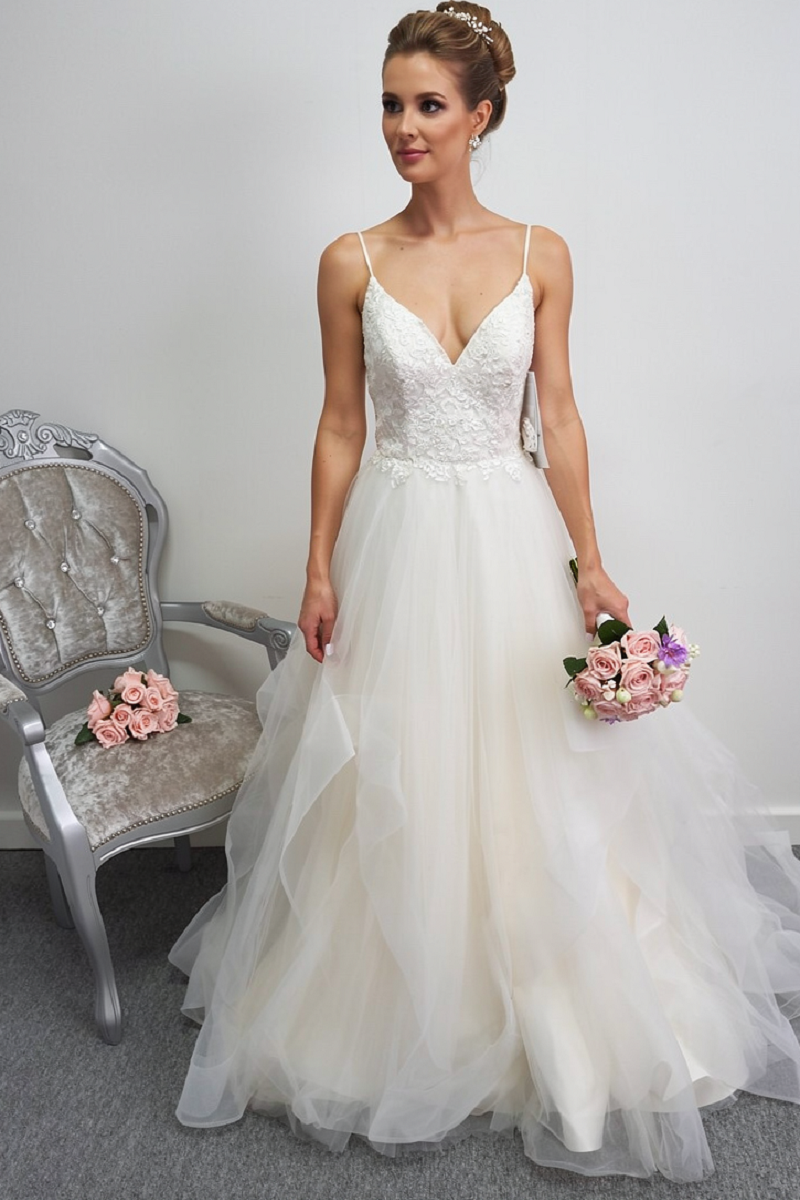 Eternity Bride ivory wedding dress UK 10