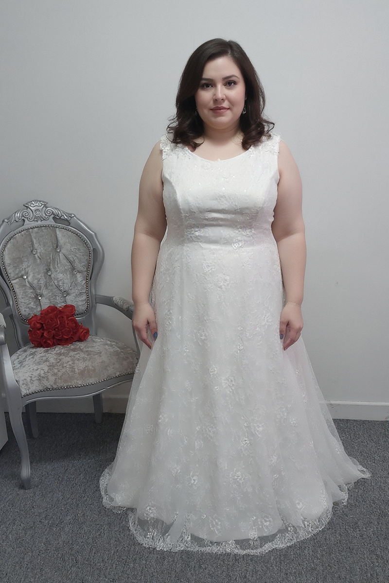 Bianco Evento wedding dress EU 46 /UK  18