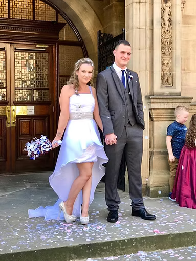 Charlotte with husband ♡