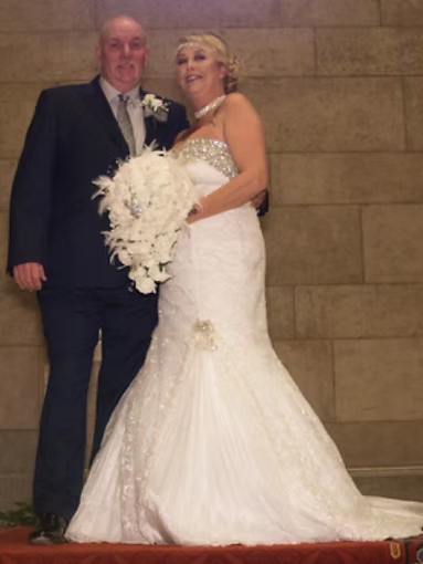 Tracey Marie with husband ♡