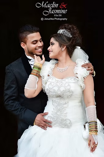 Jasmine with husband ♡