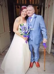 Pamela with husband ♡