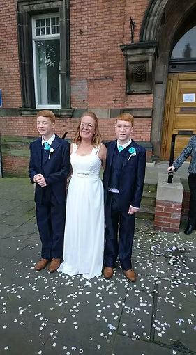Emma with sons ♡