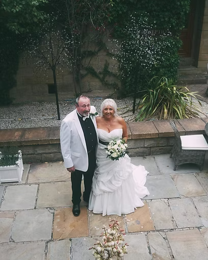 Susan with husband ♡