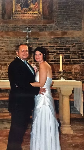 Suzanne with husband ♡