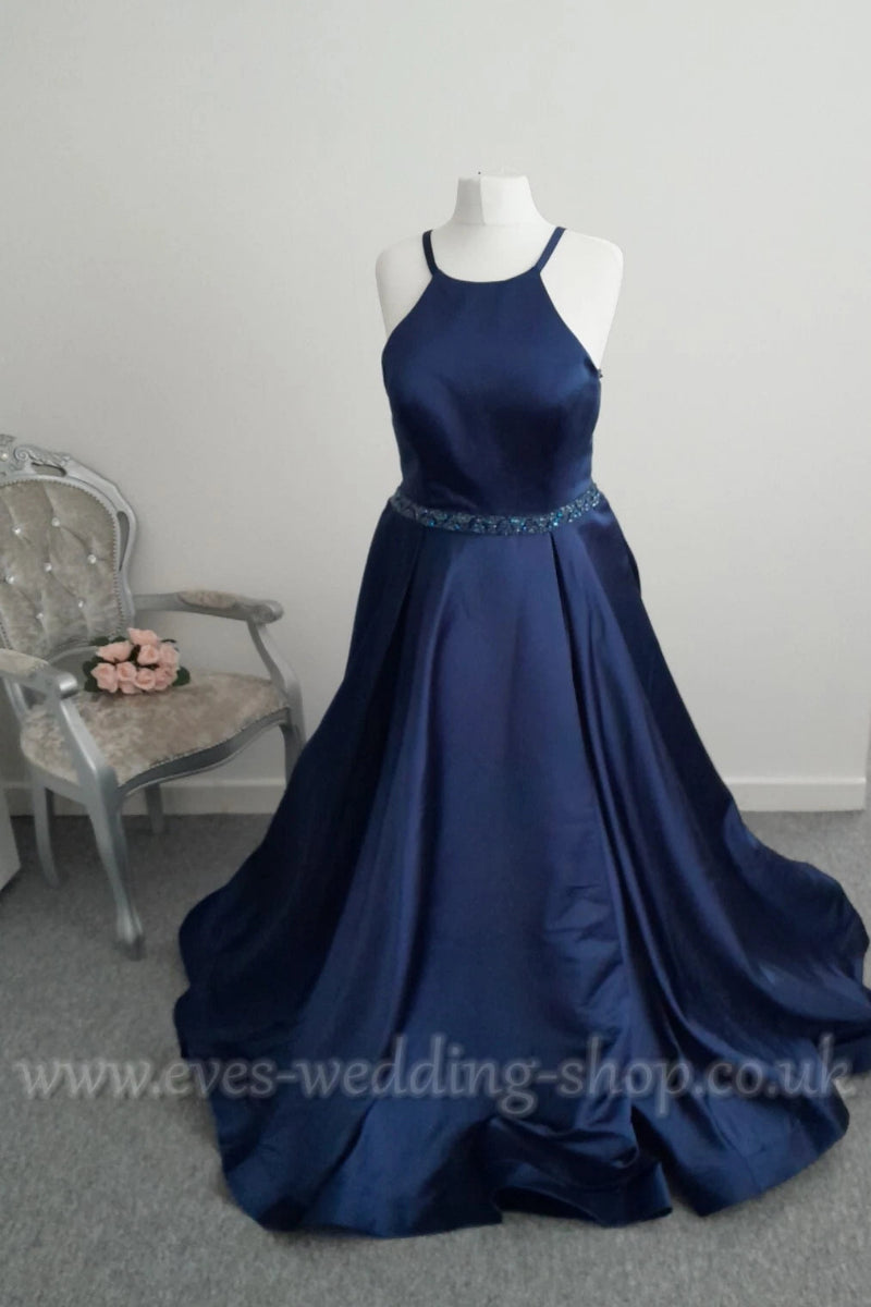Alyce paris 60417 navy prom dress UK 16