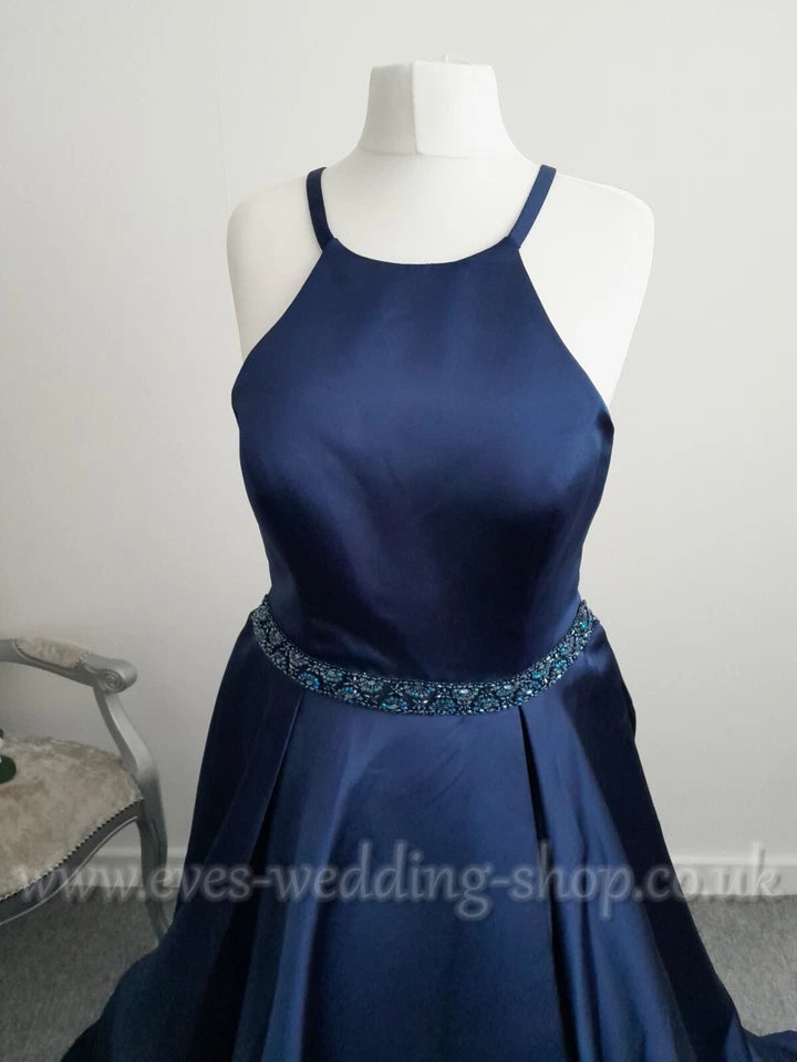 Alyce paris 60417 navy prom dress UK 16