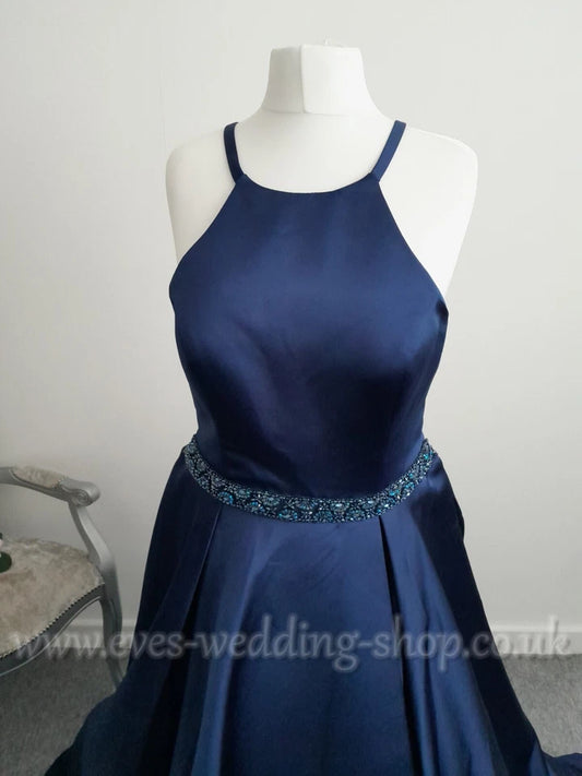 Alyce paris 60417 navy prom dress UK 16